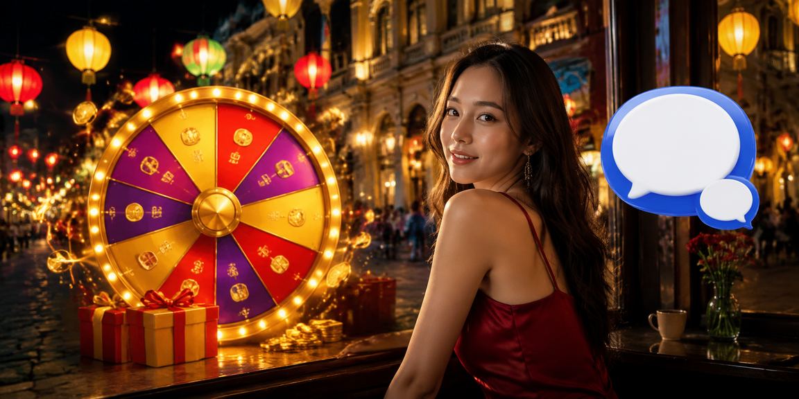Khu vực chơi xổ số sôi động tại Hà Nội về đêm