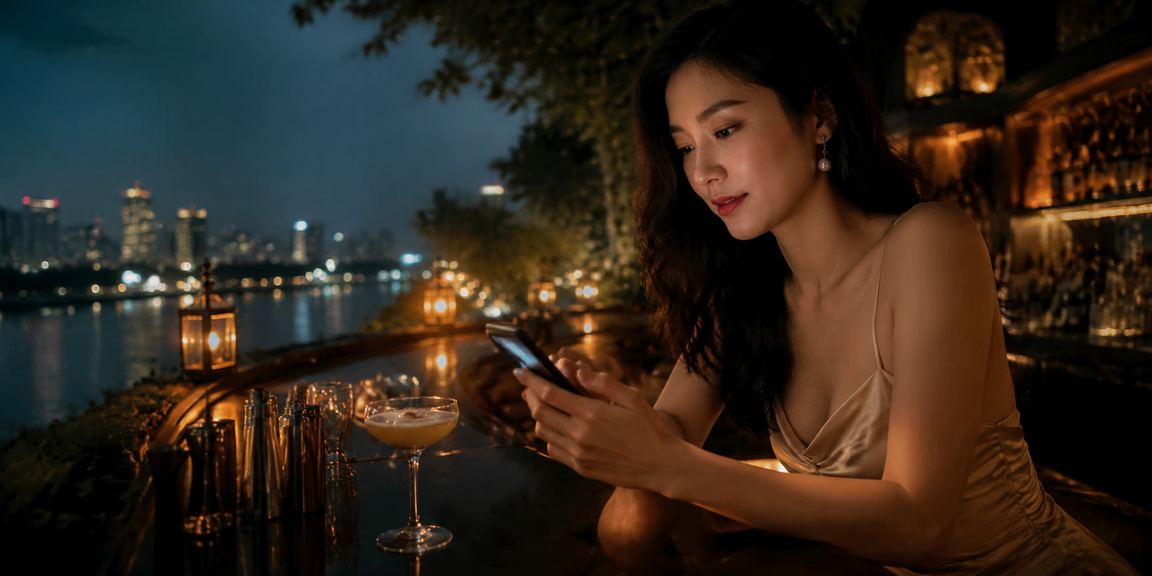 Người mẫu tại sự kiện đăng ký bonus ở Sài Gòn